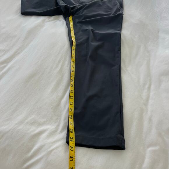 Lululemon Men’s ABC Slim-Fit Trousers Warpstreme in Obsidian Gray, Size 34x30 - Picture 9 of 13